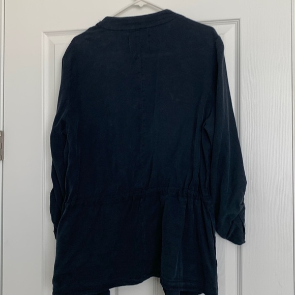 Sanctuary Blue Draped Jacket - Picture 2 of 5